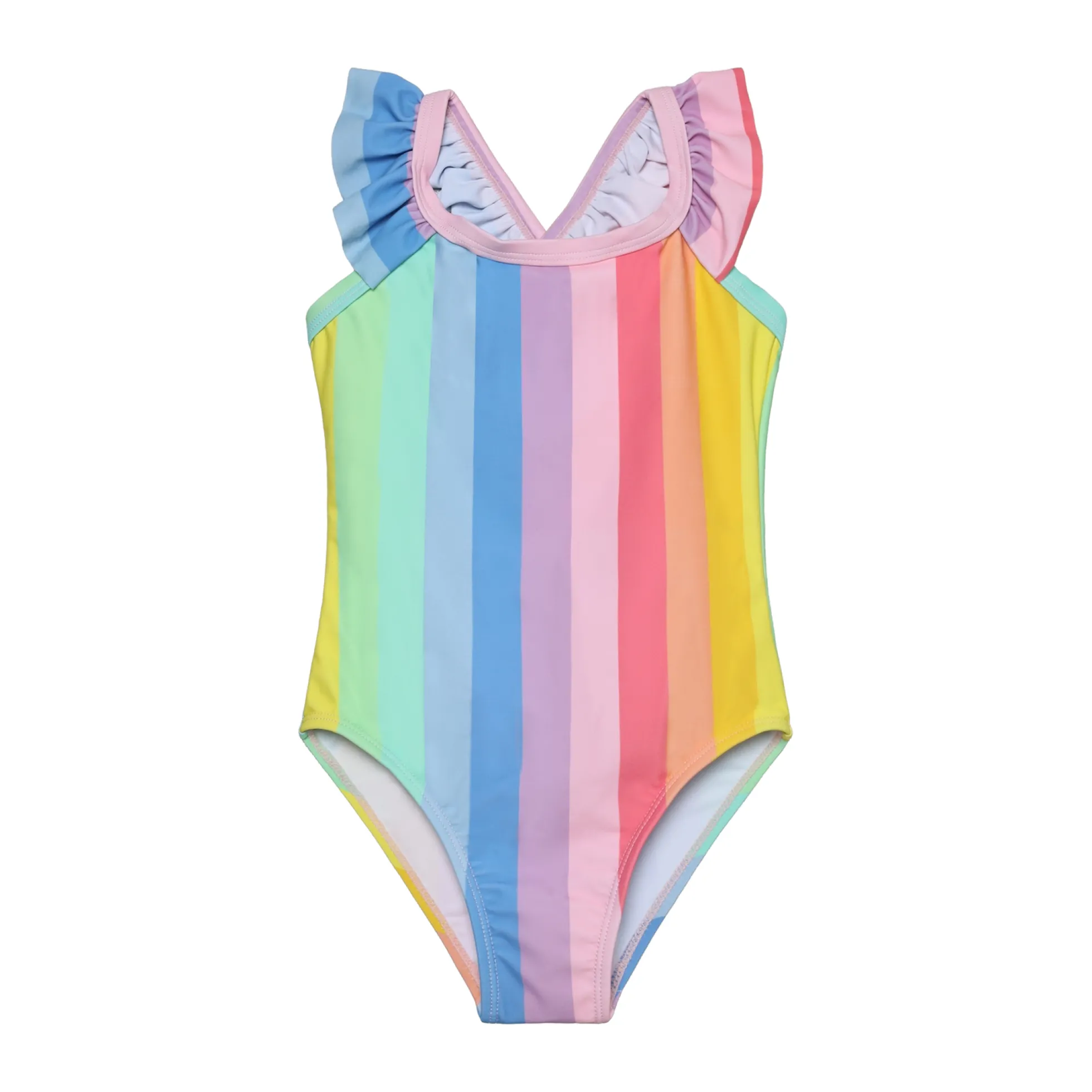 Color Kids Frills uimapuku, Pink Lemonade