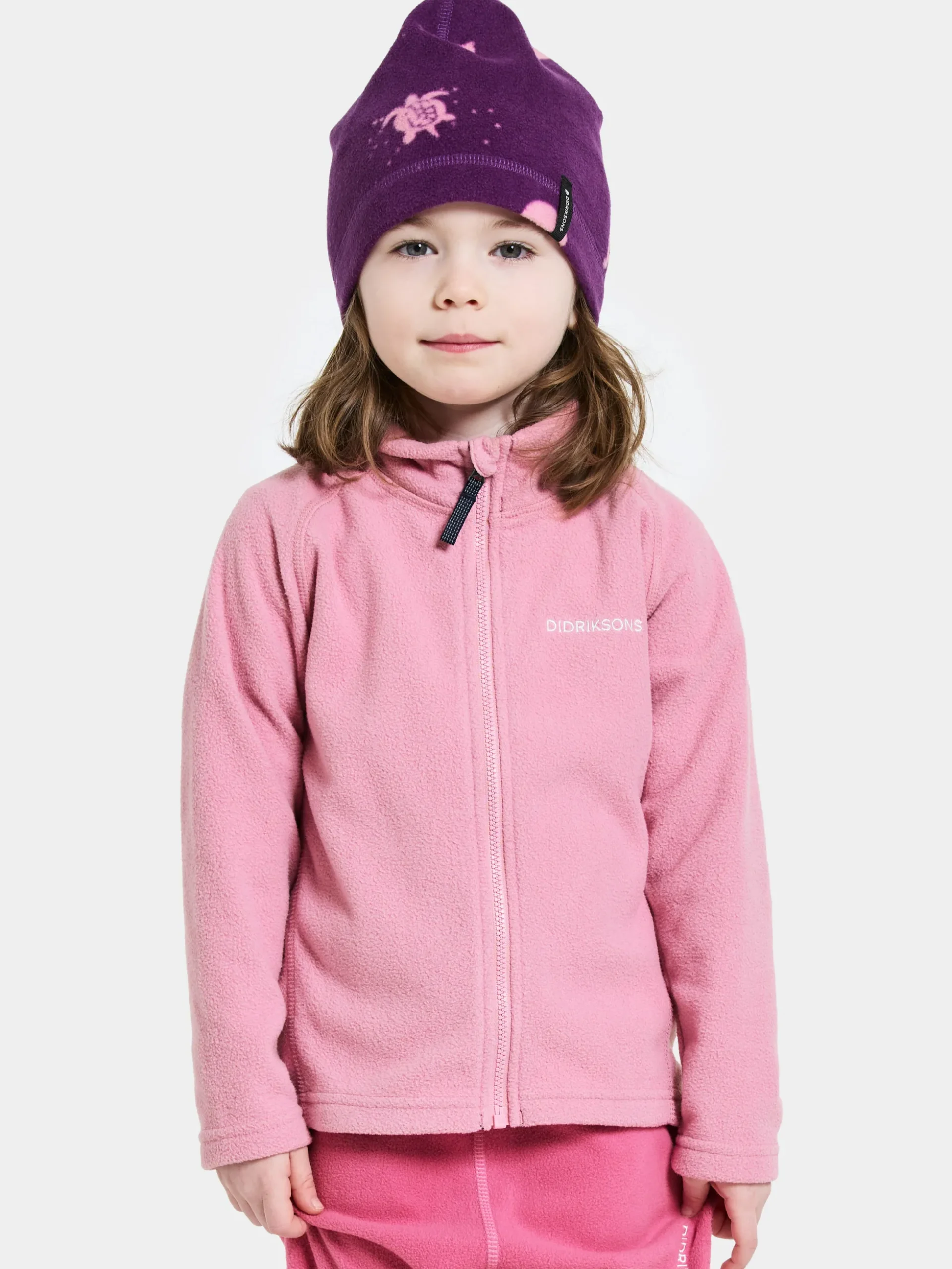 Didriksons fleecetakki Monte, Light Heather Pink