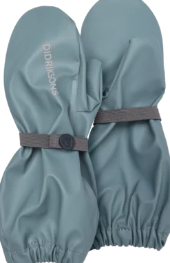 Didriksons Glove vuorittomat saderukkaset, Factory blue