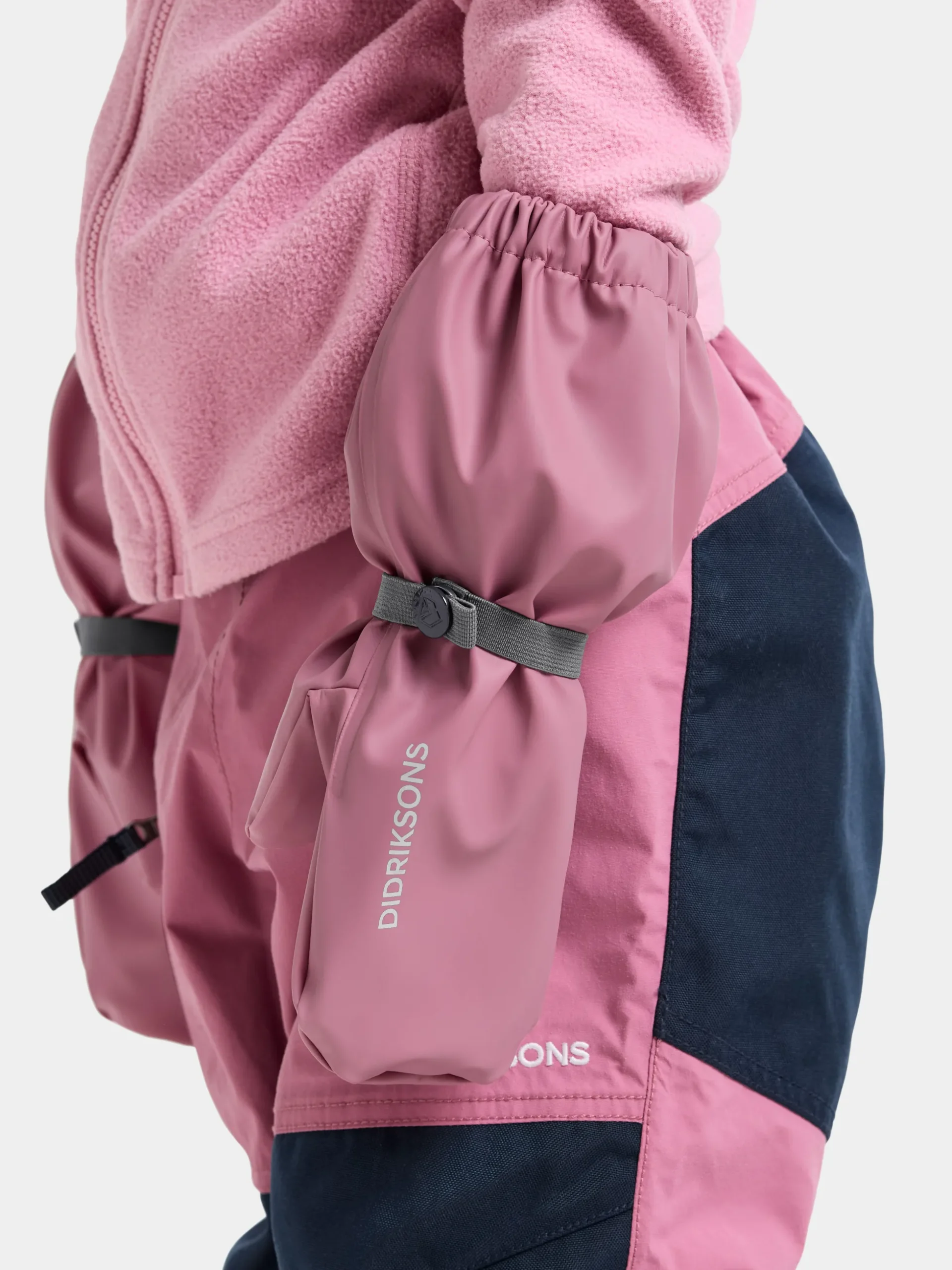 Didriksons Glove vuorittomat saderukkaset, Heather pink