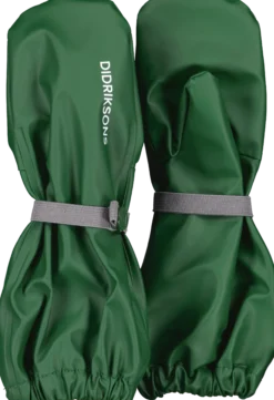 Didriksons Glove vuorittomat saderukkaset, Pine Green