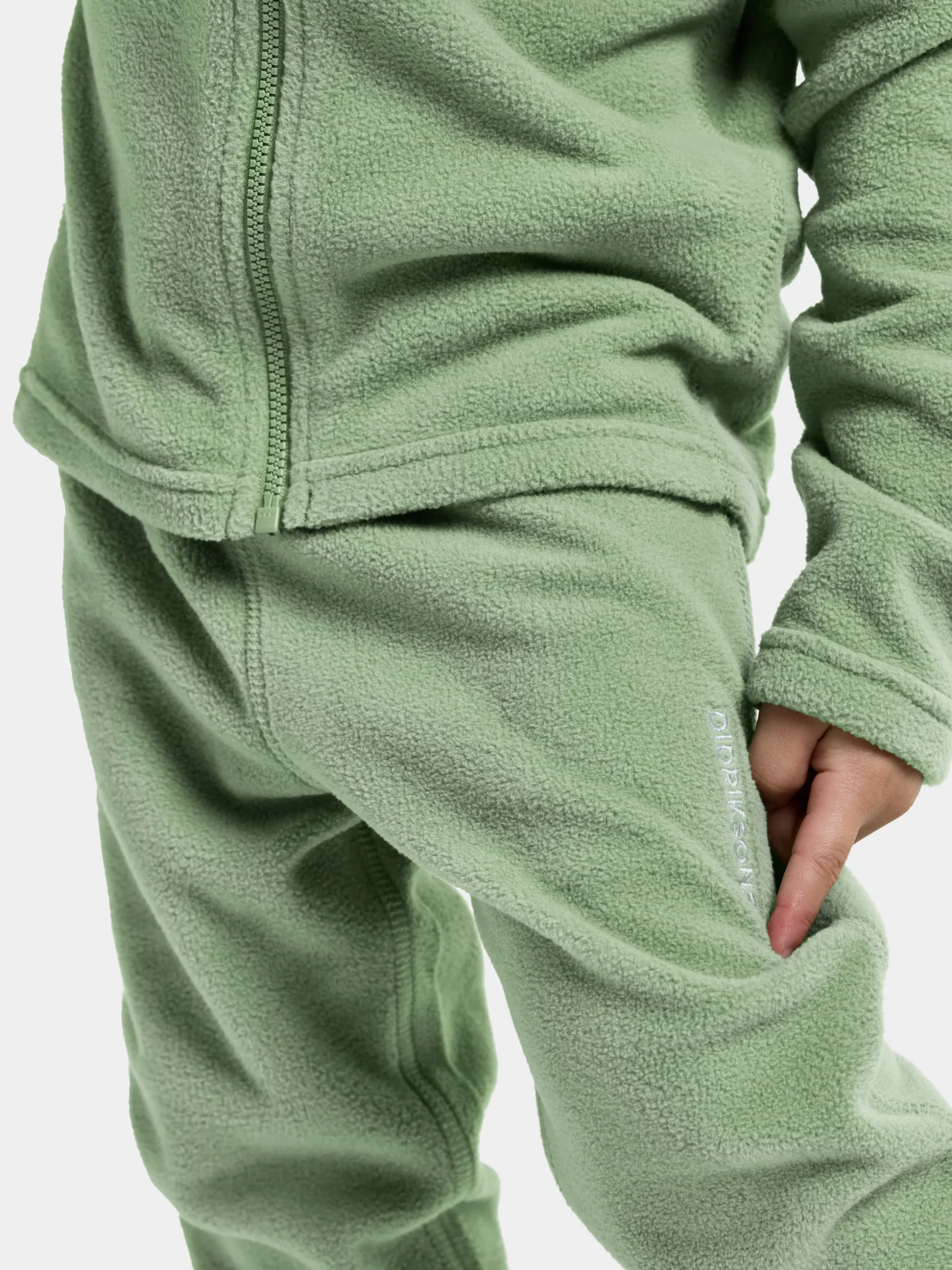 Didriksons Monte fleecehousut, Sage Green