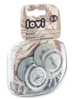 Dynaaminen tutti silik Lovi 3-6 kk (2 kpl) Botanic