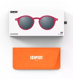 IZIPIZI child #d aurinkolasit, 5-7 vuotta, Cranberry