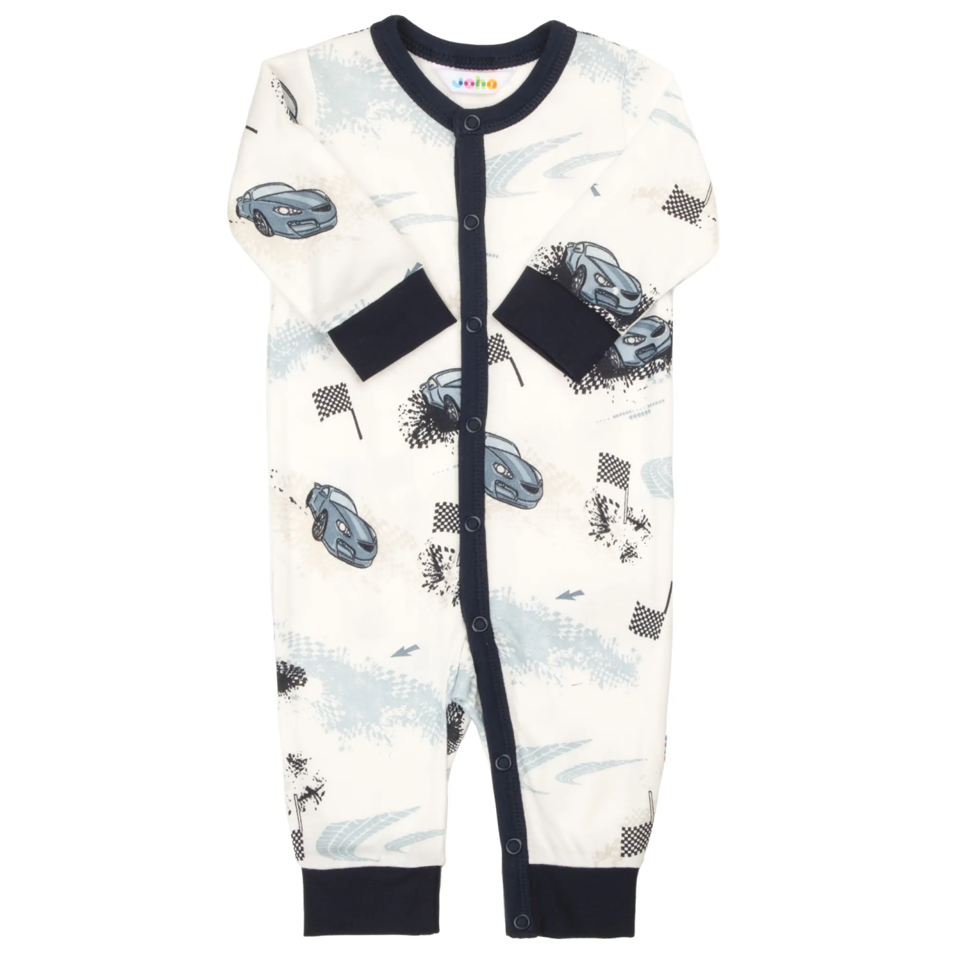 Joha baby pyjama, Tummansininen
