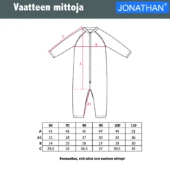 Jonathan aurinkosuoja haalari