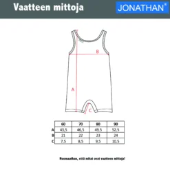 Jonathan aurinkosuoja uimapuku