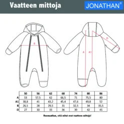 Jonathan baby softshell-haalari
