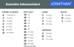 Jonathan merinovillatuubihuivi