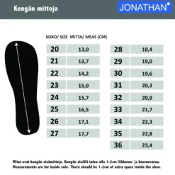 Jonathan vuorilliset kevytsaappaat