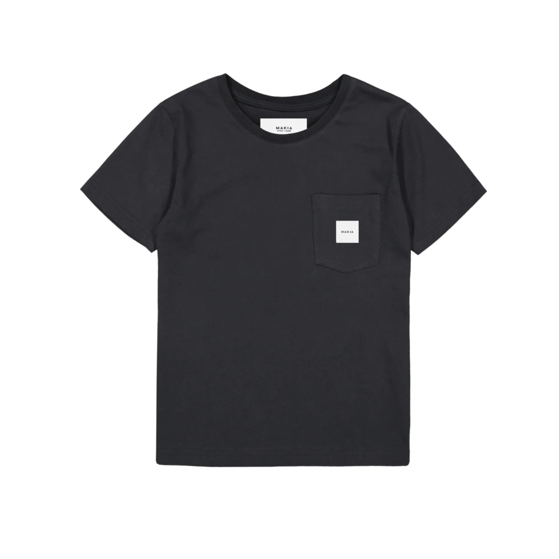 Makia t-paita Pocket, musta