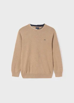 Mayoral young puuvillaneule, beige