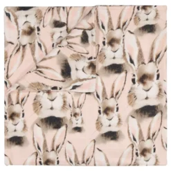 Metsola Bunny harsoliina, vaaleanpunainen