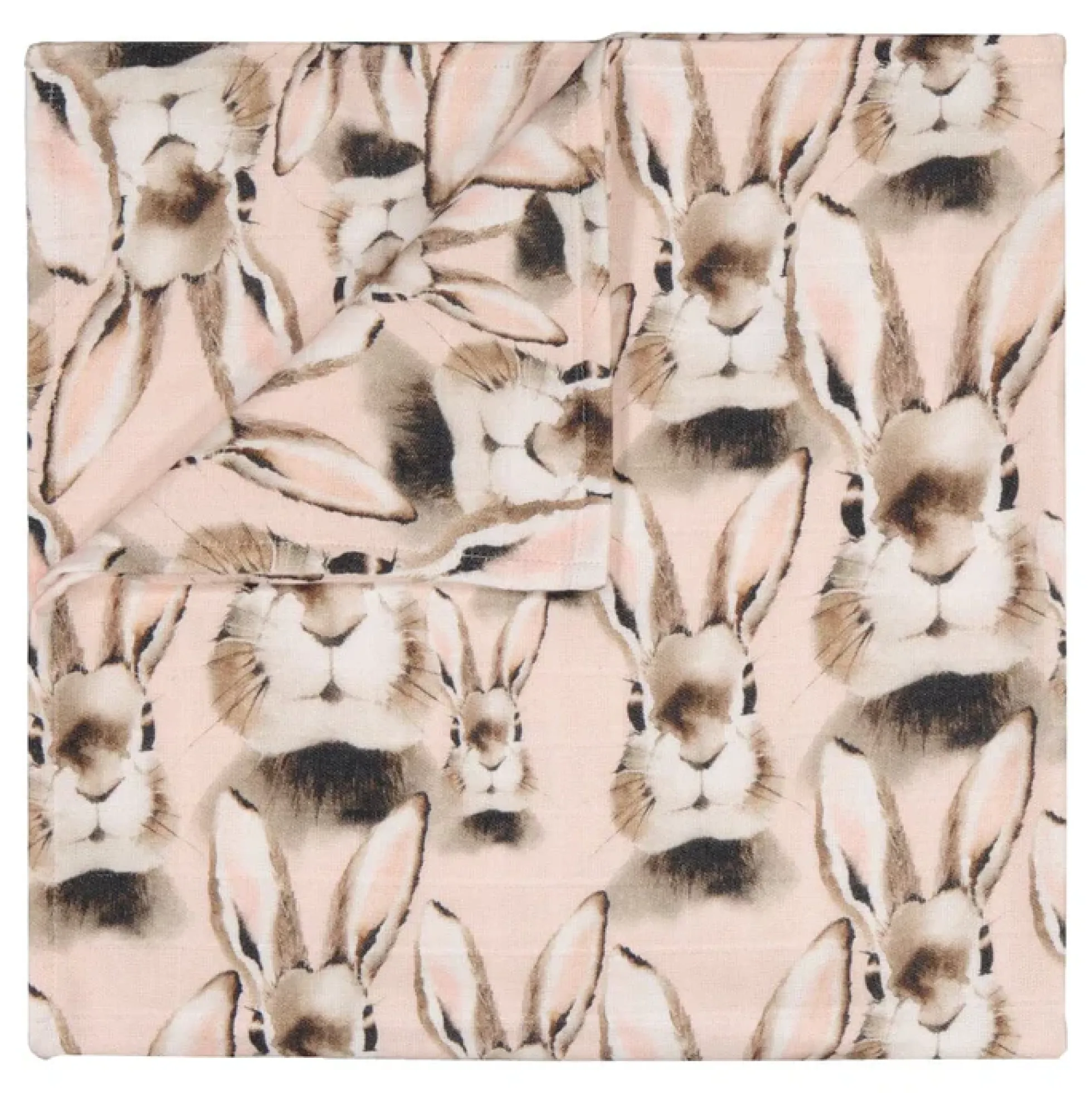 Metsola Bunny harsoliina, vaaleanpunainen