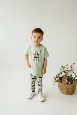 Metsola Bunny t-paita, Soft Green