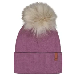 Metsola Crystal Beanie merinovillapipo, Berry