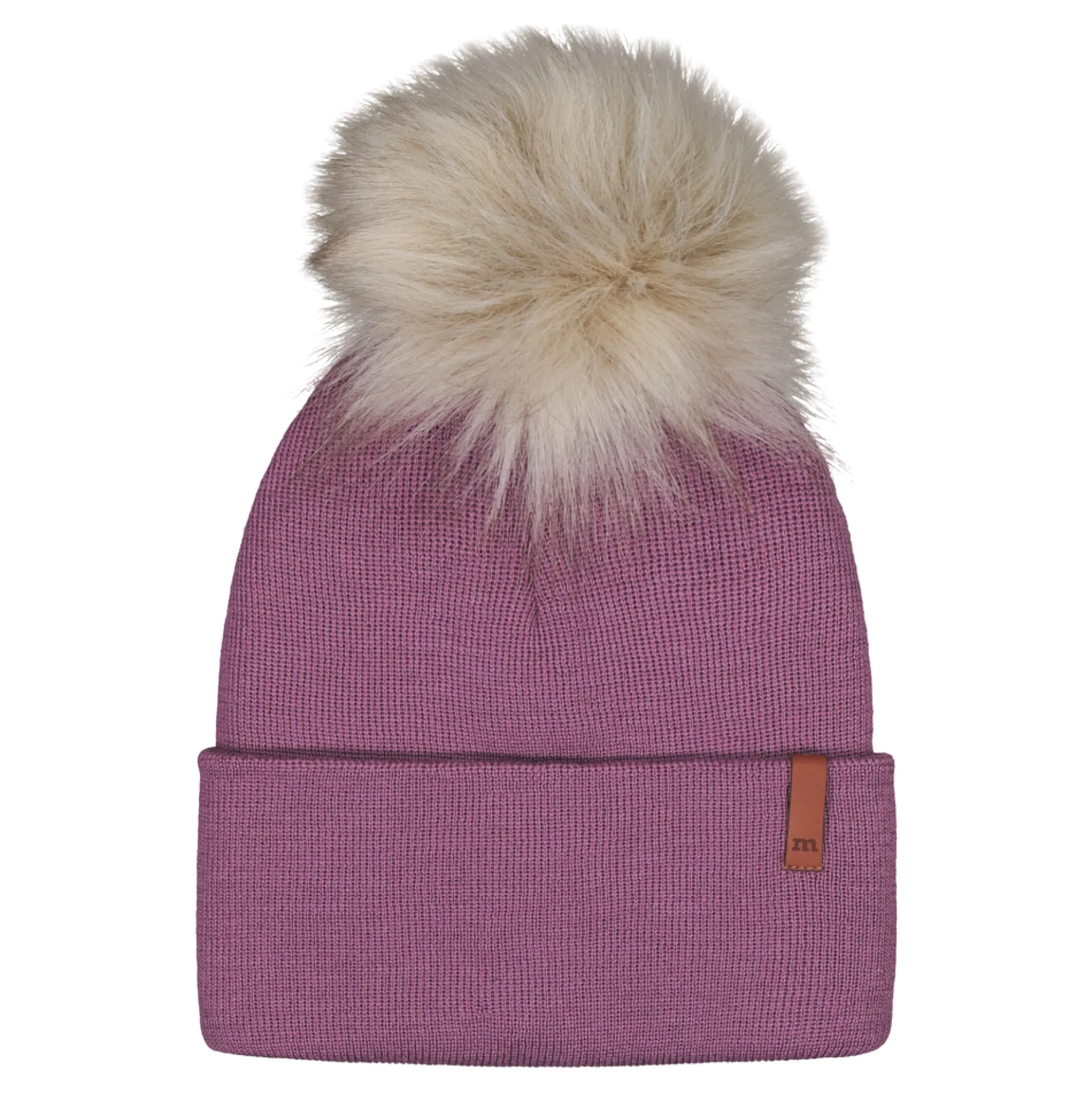 Metsola Crystal Beanie merinovillapipo, Berry
