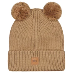 Metsola Knitted Pom Pom merinovillapipo, Woody
