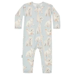 Metsola Polar Bear Pyjamahaalari, Icy Blue