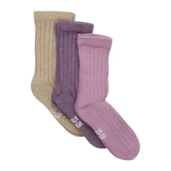 Minymo villasekoitesukat 3-pack, lilat