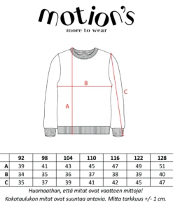 Motion's collegepaita