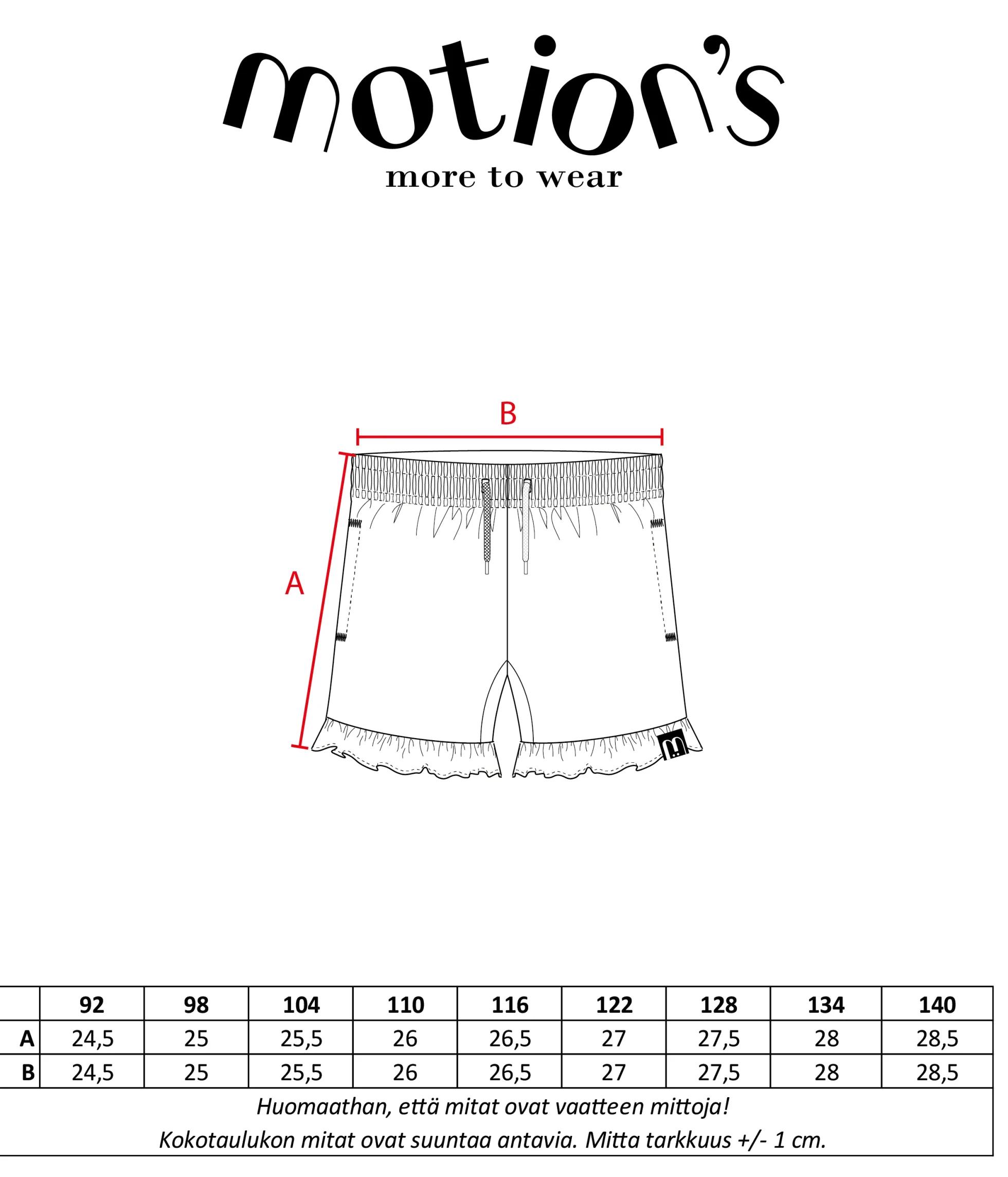 Motion's shortsit