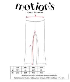 Motionu00b4s leveu00e4lahkeiset leggingsit