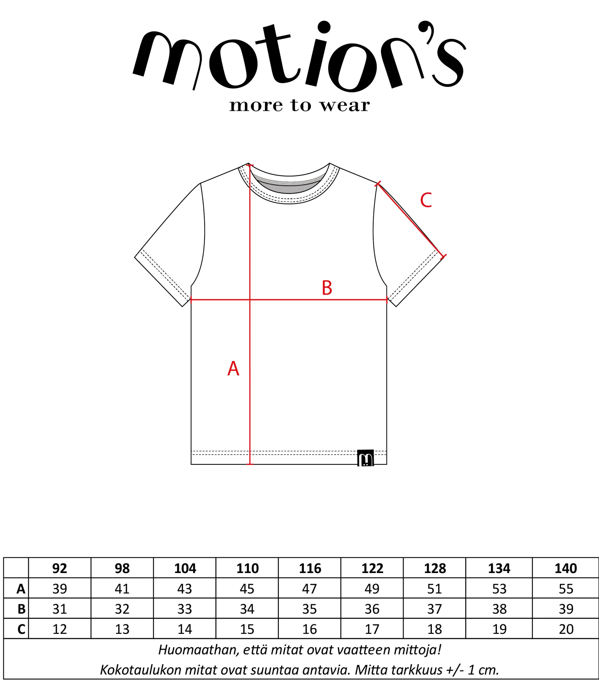 Motionu00b4s T-paita