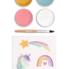 Namaki Kasvomaalaussetti - 4 vu00e4riu00e4, Unicorn