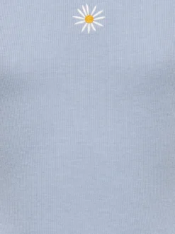 Only Girls Elva T-paita, Cashmere Blue
