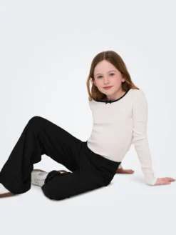 Only Kids Nella housut, Musta