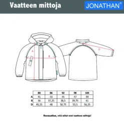 Tu00e4hti Jonathan heijastava talvitakki