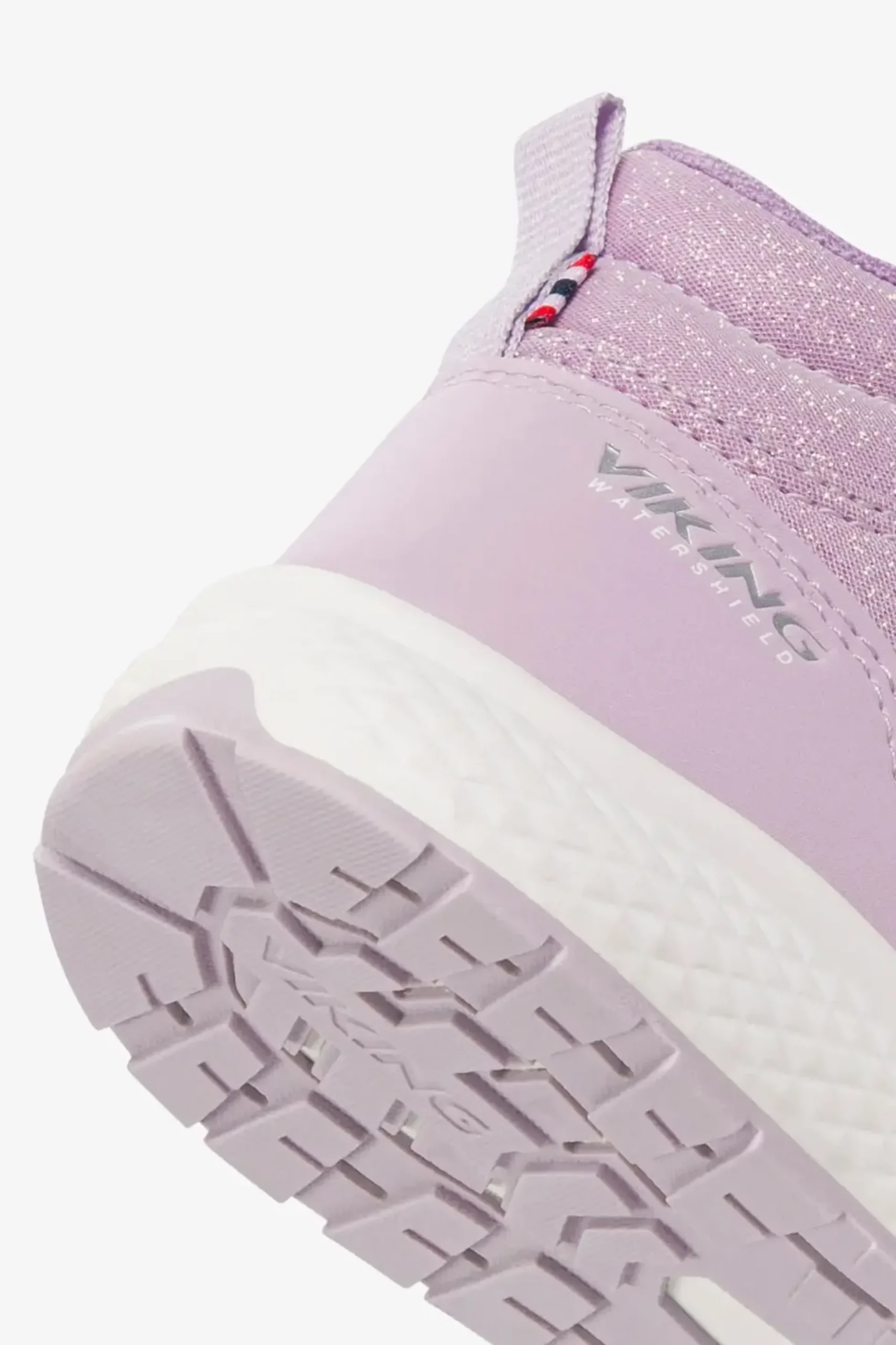 Viking Bouncy Glitter Mid WP 2V vu00e4likausikengu00e4t, Lilac