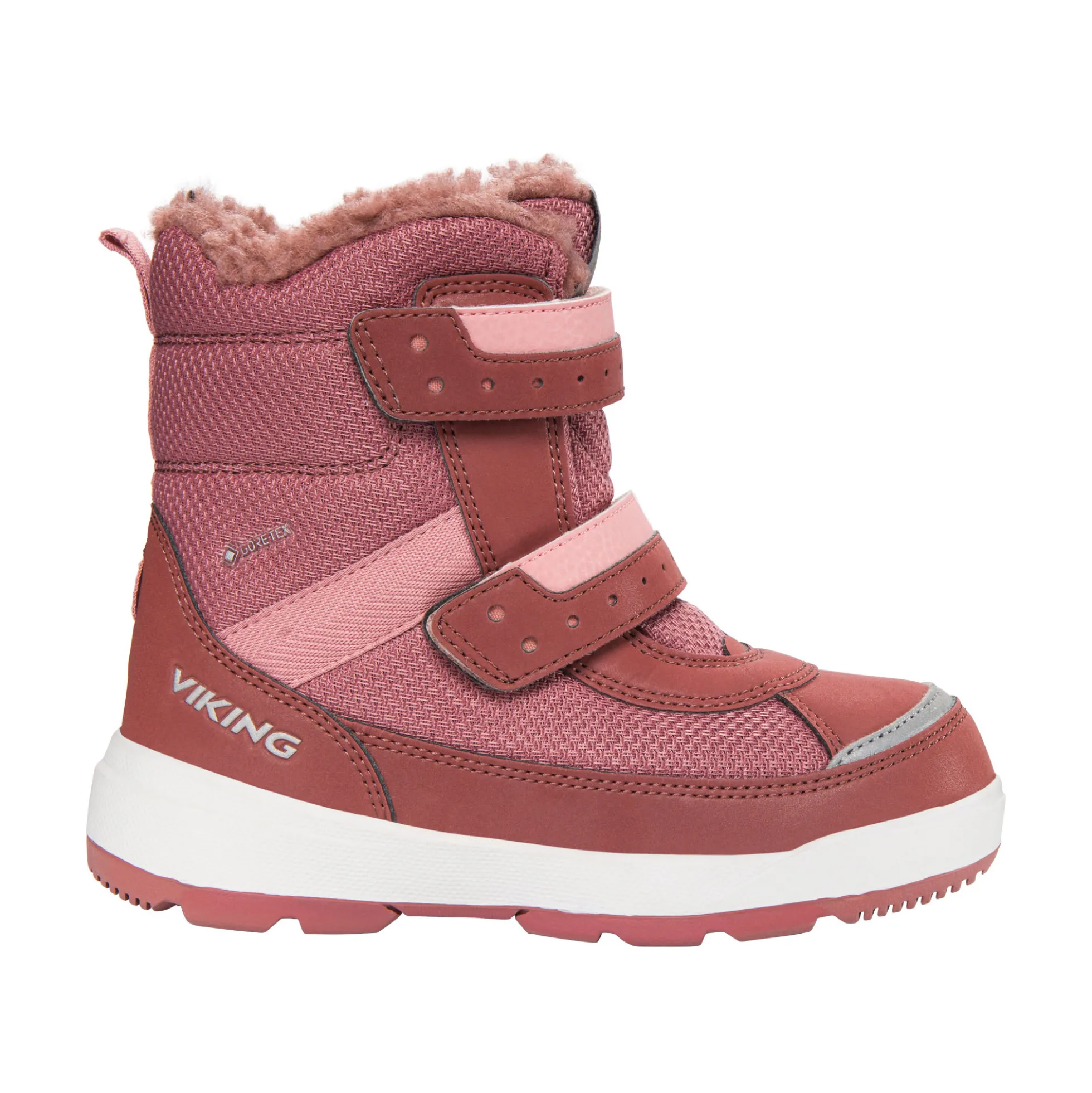 Viking Play Reflex Warm GTX 2V talvikengu00e4t, Vaaleanpunainen